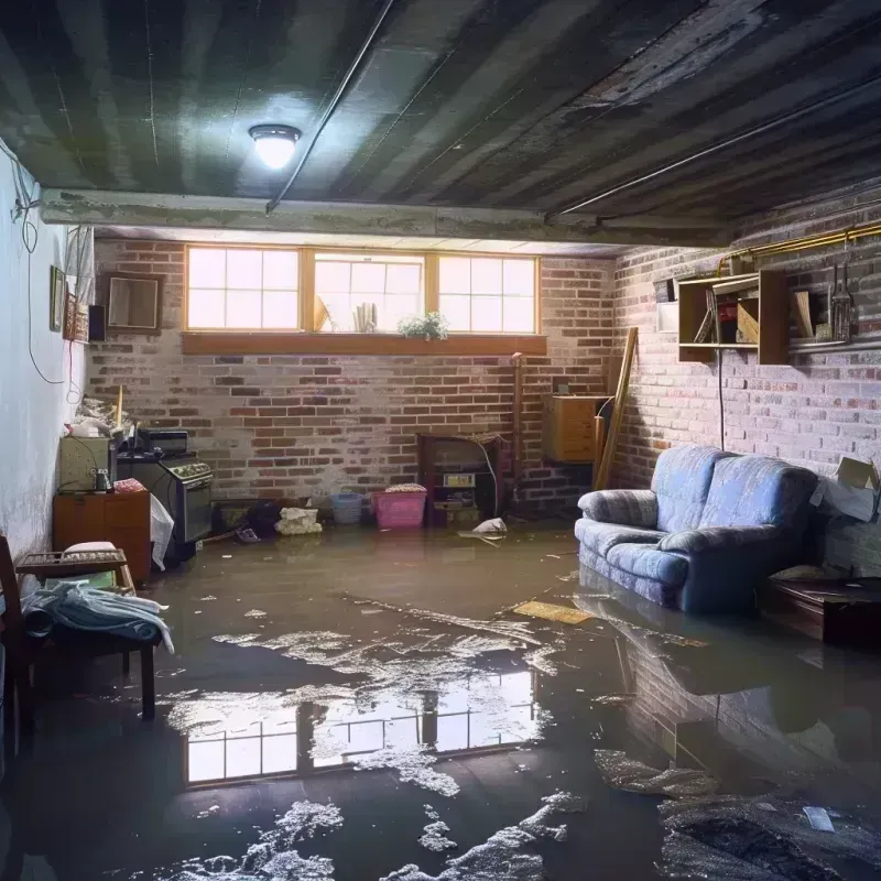 Flooded Basement Cleanup in Austin, IN